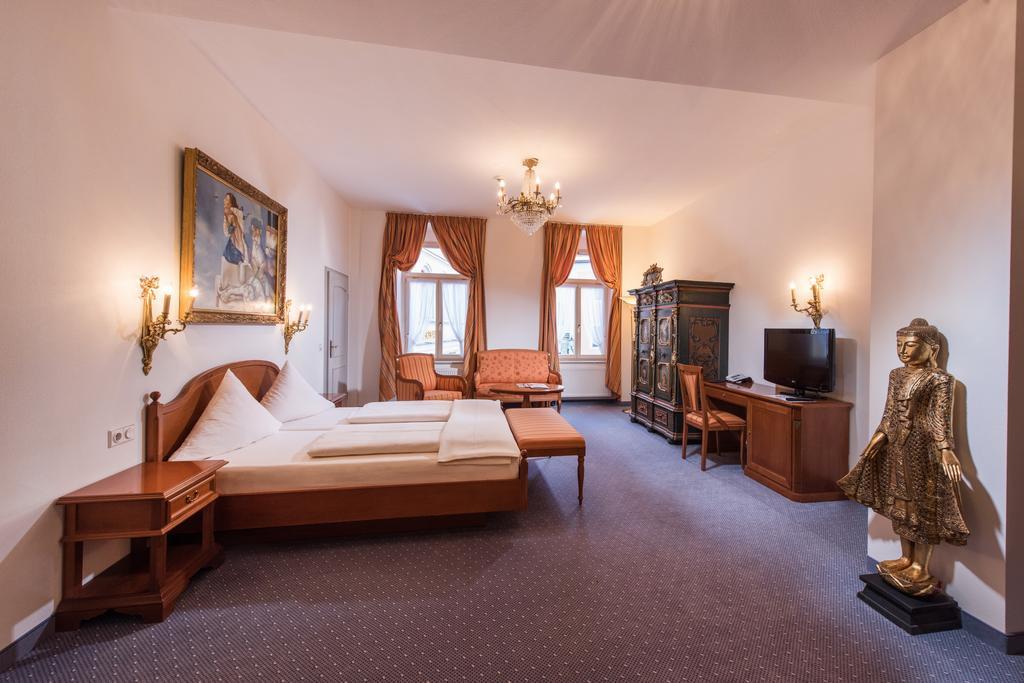 Hotel Goldener Loewe Meissen Exterior foto