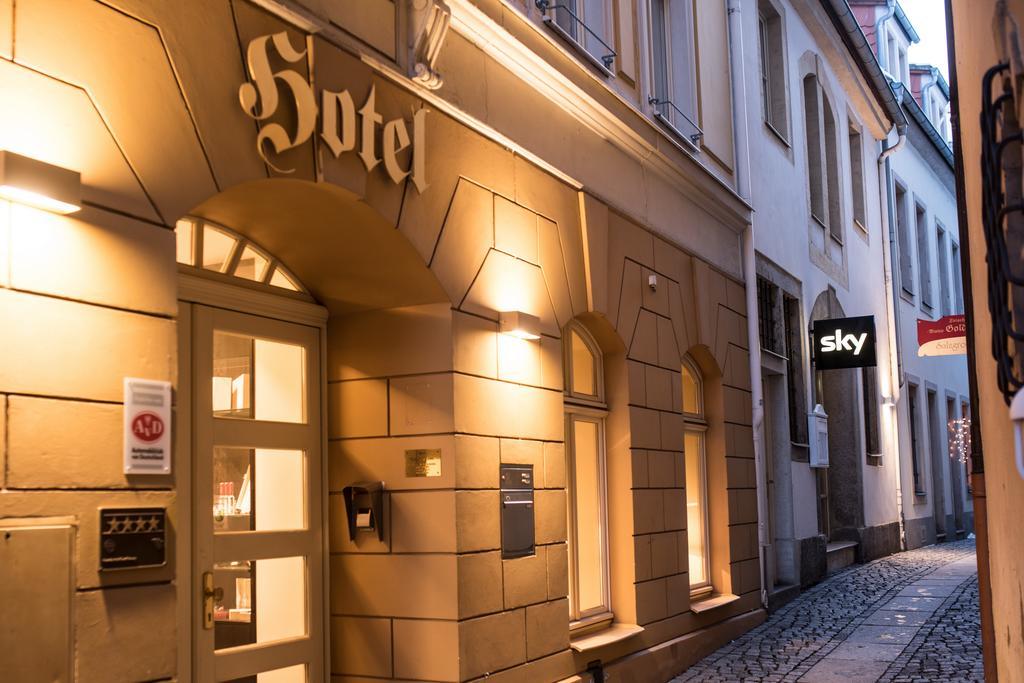 Hotel Goldener Loewe Meissen Exterior foto